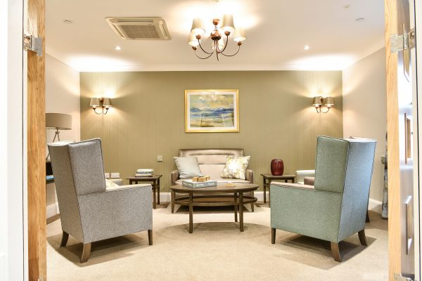 A living area at Hen Cloud House